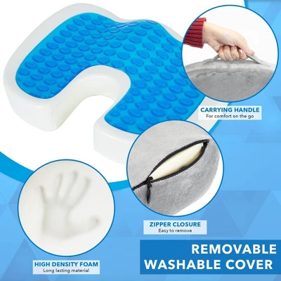 Mount-It! ErgoActive Cooling Gel Seat Cushion 6 Mount-It! ErgoActive Cooling Gel Seat Cushion - Image 6