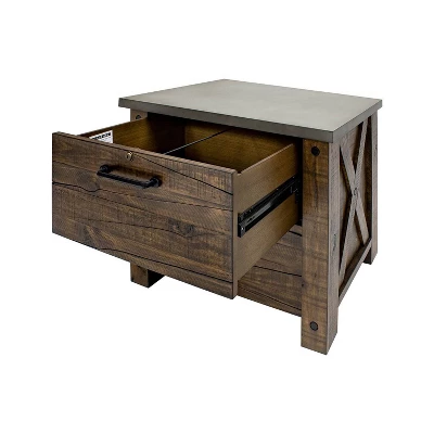 Jasper File Cabinet Brown - Martin Furniture 7 Jasper File Cabinet Brown - Martin Furniture - Image 7