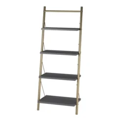 64.13" Nova 4 Shelf Ladder Bookcase Gray - CosmoLiving By Cosmopolitan 9 64.13" Nova 4 Shelf Ladder Bookcase Gray - CosmoLiving By Cosmopolitan -WorkHaven Sales Shop GUEST 24292743 b1bf 4bc9 b9ad 5247bcc7e3aa