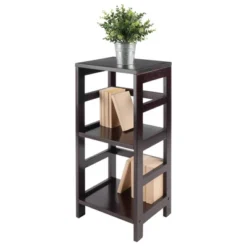 29.21" 2 Tier Leo Shelf Storage Or Bookshelf Narrow Espresso Finish - Winsome -WorkHaven Sales Shop GUEST 246029a0 5842 4171 b2ea b62738f541d4