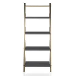 64.13" Nova 4 Shelf Ladder Bookcase Gray - CosmoLiving By Cosmopolitan 8 64.13" Nova 4 Shelf Ladder Bookcase Gray - CosmoLiving By Cosmopolitan -WorkHaven Sales Shop GUEST 24a0a42f 22cf 4ea7 bffc 0c4b7577cd59