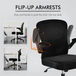 Yaheetech Adjustable Office Chair Swivel Mesh Computer Chair With Armrests -WorkHaven Sales Shop GUEST 250e2481 8c33 432e 8068 073eca2a0a30