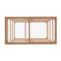 68" Jamel Metal Glass Asymmetrical Etagere Bookcase Gold - Aiden Lane 11 68" Jamel Metal Glass Asymmetrical Etagere Bookcase Gold - Aiden Lane -WorkHaven Sales Shop GUEST 267b3899 ddf9 46b1 a342 da4d46f8155d