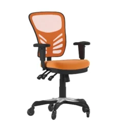 Flash Furniture Nicholas Mid-Back Multifunction Executive Swivel Ergonomic Office Chair With Adjustable Arms And Transparent Roller Wheels 32 Flash Furniture Nicholas Mid-Back Multifunction Executive Swivel Ergonomic Office Chair With Adjustable Arms And Transparent Roller Wheels -WorkHaven Sales Shop GUEST 26e0ebcf 93de 4745 a62f 51a6568ecbe1