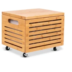 BirdRock Home Bamboo Rolling File Storage Organizer Box With Lid - Natural 11 BirdRock Home Bamboo Rolling File Storage Organizer Box With Lid - Natural -WorkHaven Sales Shop GUEST 2749a2ff 6aed 4850 8783 18110a18d5ee