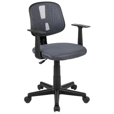 Emma And Oliver Pivot Back Mesh Swivel Task Office Chair With Arms 14 Emma And Oliver Pivot Back Mesh Swivel Task Office Chair With Arms - Image 14