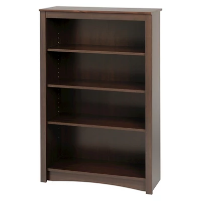 4 Shelf Bookcase Espresso - Prepac 2 4 Shelf Bookcase Espresso - Prepac - Image 2