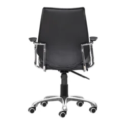 Modern Low Back Adjustable Office Chair Black - ZM Home 9 Modern Low Back Adjustable Office Chair Black - ZM Home -WorkHaven Sales Shop GUEST 2896954e 5431 4075 a4c1 8f3181b765c8