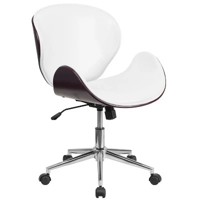 Merrick Lane Office Chair Mid-Back Ergonomic Executive Swivel Office Chair With Tilt-Lock And Tilt Tension Controls 8 Merrick Lane Office Chair Mid-Back Ergonomic Executive Swivel Office Chair With Tilt-Lock And Tilt Tension Controls - Image 8