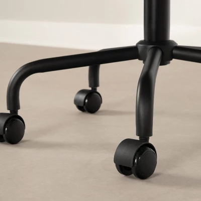 Flam Swivel Chair Burnt Orange/Black - South Shore 4 Flam Swivel Chair Burnt Orange/Black - South Shore - Image 4