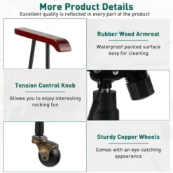 Costway Velvet Home Office Chair Swivel Adjustable Task Chair W/ Wooden Armrest 15 Costway Velvet Home Office Chair Swivel Adjustable Task Chair W/ Wooden Armrest -WorkHaven Sales Shop GUEST 295110a1 e91b 43ce 9389 c004659f2d4f