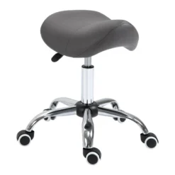 HOMCOM Ergonomic Rolling Saddle Stool PU Leather Hydraulic Spa Stool Height Adjustable Swivel Drafting Medical Salon Chair 13 HOMCOM Ergonomic Rolling Saddle Stool PU Leather Hydraulic Spa Stool Height Adjustable Swivel Drafting Medical Salon Chair -WorkHaven Sales Shop GUEST 2ba7ab55 5905 4fc1 847a 8640a3972834