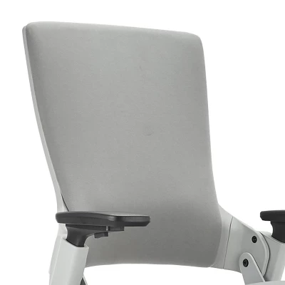 Tess Ergonomic Office Chair Gray - MiBasics 2 Tess Ergonomic Office Chair Gray - MiBasics - Image 2
