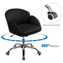 Yaheetech Modern Swivel Rolling Desk Chair With Armrests For Home Office -WorkHaven Sales Shop GUEST 2dd7f9ef 25fc 4a76 afe6 73c6db45225e
