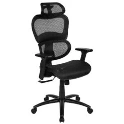 Flash Furniture Ergonomic Mesh Office Chair With 2-to-1 Synchro-Tilt, Adjustable Headrest, Lumbar Support, And Adjustable Pivot Arms -WorkHaven Sales Shop GUEST 2e879167 4997 4ea2 8bb7 138cc1aeda77