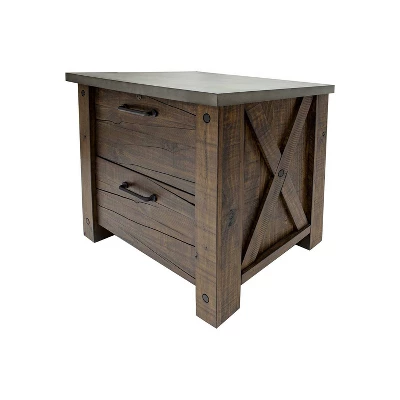 Jasper File Cabinet Brown - Martin Furniture 2 Jasper File Cabinet Brown - Martin Furniture - Image 2