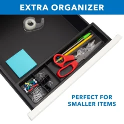 Mount-It! 3 Drawer Cabinet For Under Desk With Wheels | Rolling Storage With Lock For Files & Materials, Mobile Space Saving For Home & Office - White -WorkHaven Sales Shop GUEST 2f6e253b 0f4e 4809 81a8 7789e70975db