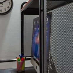 ICarus Mesh Gaming Desk With Wood Desktop - X Rocker 23 ICarus Mesh Gaming Desk With Wood Desktop - X Rocker -WorkHaven Sales Shop GUEST 31410e39 2926 40ce 9a6f ebef49557400