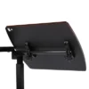 BIRDROCK HOME Adjustable Mobile Laptop Stand - Black