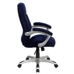 Emma And Oliver High Back Executive Ergonomic Office Chair With Silver Nylon Base And Arms -WorkHaven Sales Shop GUEST 33a33ab1 b5ce 4667 94ed 9d457ada896e
