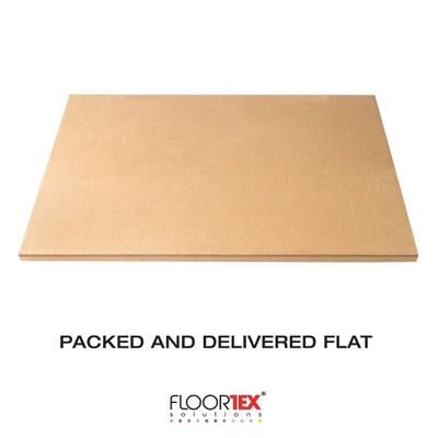 38"x39" Polycarbonate 9 Sided Chair Mat For Hard Floors - Floortex 4 38"x39" Polycarbonate 9 Sided Chair Mat For Hard Floors - Floortex - Image 4