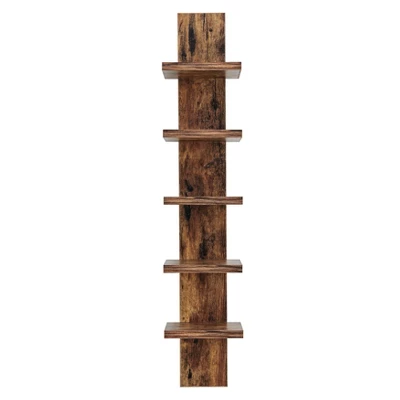 30" X 6" Slim Vertical Column Wall Shelf - Danya B. 4 30" X 6" Slim Vertical Column Wall Shelf - Danya B. - Image 4