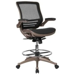 Flash Furniture Mid-Back Transparent Mesh Drafting Chair With Flip-Up Arms 29 Flash Furniture Mid-Back Transparent Mesh Drafting Chair With Flip-Up Arms -WorkHaven Sales Shop GUEST 3430a408 4680 428c 9f48 e5b1bbee2dcc