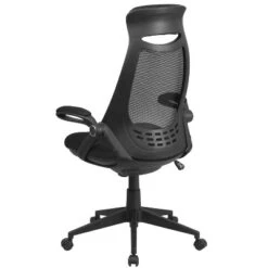 Emma And Oliver High Back Black Mesh Executive Swivel Office Chair With Flip-Up Arms -WorkHaven Sales Shop GUEST 34ee8805 4432 4920 afb8 5e91b560304e