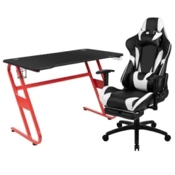 Flash Furniture Gaming Desk And Footrest Reclining Gaming Chair Set With Cup Holder And Headphone Hook 25 Flash Furniture Gaming Desk And Footrest Reclining Gaming Chair Set With Cup Holder And Headphone Hook -WorkHaven Sales Shop GUEST 357729f5 4008 4090 9eaa 2e63049f6f51
