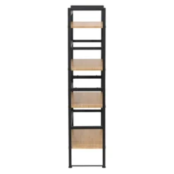 47.5" 4 Shelf Or 2 Shelf Stackable Bookshelf Graphite Black/Ashwood - Calico Designs -WorkHaven Sales Shop GUEST 36bf2f07 81b6 42e2 a6a0 af77822410c4