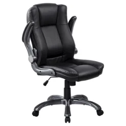 Medium Back Manager Chair With Flip-up Black - Techni Mobili 10 Medium Back Manager Chair With Flip-up Black - Techni Mobili -WorkHaven Sales Shop GUEST 378aa414 d280 4a21 8d08 c75eb2fb2106