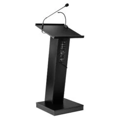 ZED Lectern Lecture Podium With Speaker Black - Hampden Furnishings -WorkHaven Sales Shop GUEST 37954df7 ec15 453b 8575 b3ccc64b04be