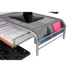 Mind Reader 2pk Metal Mesh Monitor Stand And Desk Organizer With Drawer Silver -WorkHaven Sales Shop GUEST 38641f0a 6d9c 4565 90b5 d9d00af0ea6e