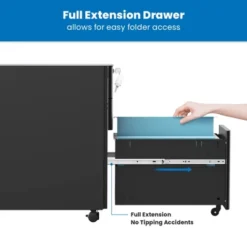 Mount-It! Mobile File Pedestal Cabinet With 3 Drawers & Lock | Slim Design Under Desk Storage & Organizer For Files, Folders & Office Supplies | Black 12 Mount-It! Mobile File Pedestal Cabinet With 3 Drawers & Lock | Slim Design Under Desk Storage & Organizer For Files, Folders & Office Supplies | Black -WorkHaven Sales Shop GUEST 38777a1a 819a 4de6 97a2 42db30f4f55f