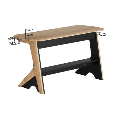 Writing Desk Workstation Pine - Techni Mobili 13 Writing Desk Workstation Pine - Techni Mobili - Image 13