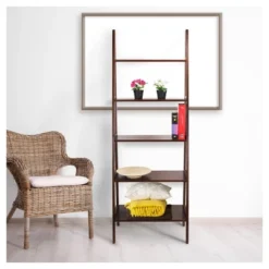 72" Shelf Ladder Bookcase - Flora Home -WorkHaven Sales Shop GUEST 38b9c561 2d4a 409c 914b 5bc95874c746