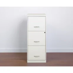 Space Solutions 18 Inch 3 Drawer Vertical Organizer Cabinet For Office, White -WorkHaven Sales Shop GUEST 38e359ba 4e4f 4dc0 9266 fed0567d5dc4