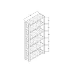 Iman 5-Shelf Wood Bookcase In Dark Gray And Black - Furniture Of America 8 Iman 5-Shelf Wood Bookcase In Dark Gray And Black - Furniture Of America -WorkHaven Sales Shop GUEST 39d50f9e c32c 4c97 8c09 565600c81362