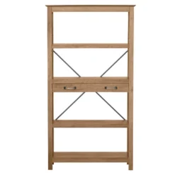 Saint Birch Honduras 4-Shelf Bookcase