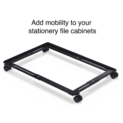 MyOfficeInnovations Adjustable File Caddy Black (52140) 2806764 1 MyOfficeInnovations Adjustable File Caddy Black (52140) 2806764