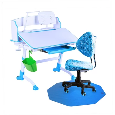 38"x39" Polycarbonate 9 Sided Chair Mat For Hard Floors - Floortex 1 38"x39" Polycarbonate 9 Sided Chair Mat For Hard Floors - Floortex