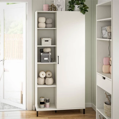 36" Vario 1 Door Wide Storage Cabinet White - Room & Joy 2 36" Vario 1 Door Wide Storage Cabinet White - Room & Joy - Image 2