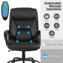Costway Big & Tall 500lb Massage Office Chair E Xecutive PU Leather Computer Desk Chair 13 Costway Big & Tall 500lb Massage Office Chair E Xecutive PU Leather Computer Desk Chair -WorkHaven Sales Shop GUEST 3e8c8118 2f29 4152 8b74 121cd12ac366
