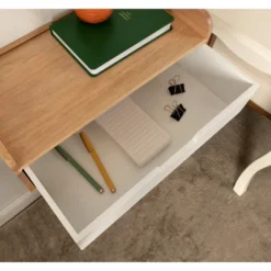 18" X 7" Kitt Floating Side Table Shelf White/Natural - Kate & Laurel All Things Decor -WorkHaven Sales Shop GUEST 3f56b9ef ac8b 4bc5 b3d4 005ce1d6f77f