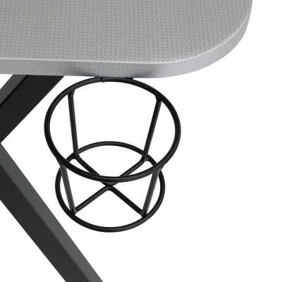 Challenger Gaming Table Black/Silver - SD Gaming 11 Challenger Gaming Table Black/Silver - SD Gaming - Image 11