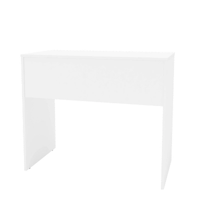 Tijuca 2 Drawer Compact Student Desk White - Polifurniture 2 Tijuca 2 Drawer Compact Student Desk White - Polifurniture - Image 2