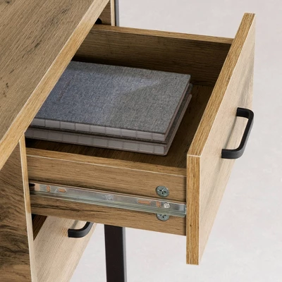 Mezzy Computer Desk Nordik Oak - South Shore 3 Mezzy Computer Desk Nordik Oak - South Shore - Image 3