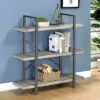 40" Cole 3 Shelf Bookcase With Frame - Coaster