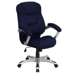 Emma And Oliver High Back Executive Ergonomic Office Chair With Silver Nylon Base And Arms -WorkHaven Sales Shop GUEST 40f78f4c 16f6 408a 8a73 c247386fcf83