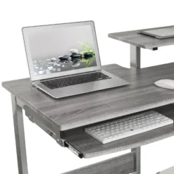 Complete Computer Workstation Desk Gray - Techni Mobili 31 Complete Computer Workstation Desk Gray - Techni Mobili -WorkHaven Sales Shop GUEST 418819e8 8a4c 494d 98a4 7b6a08b8e5aa
